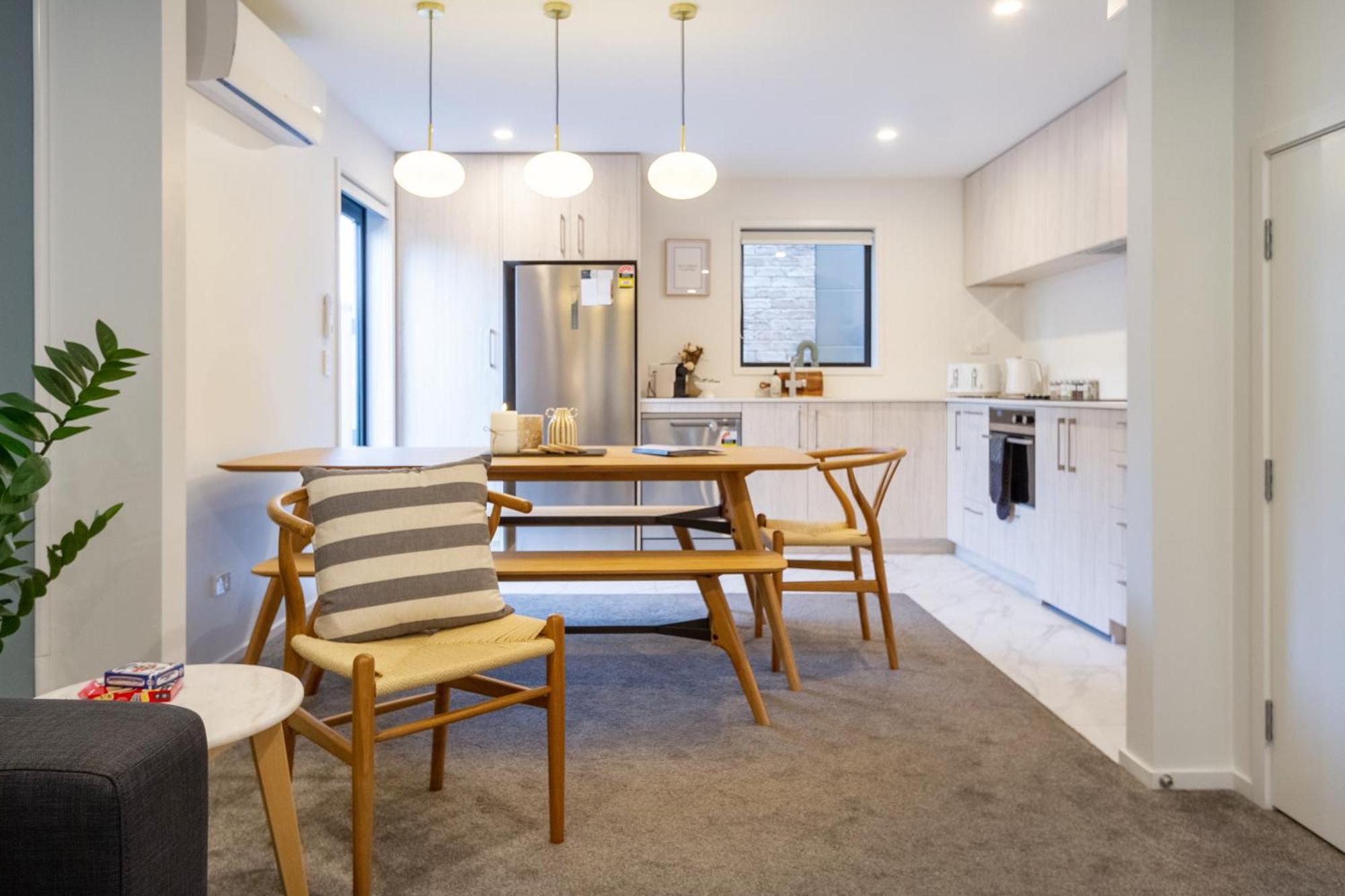 Stylish Central City Townhouse Next To Little High 크라이스트처치 외부 사진