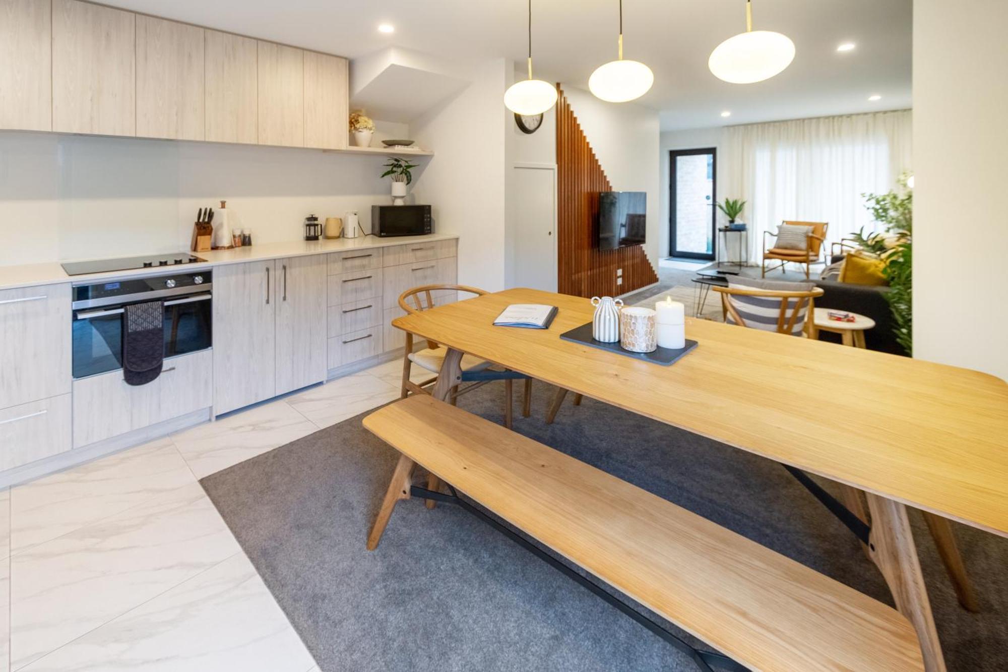 Stylish Central City Townhouse Next To Little High 크라이스트처치 외부 사진